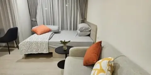 ให้เช่า dcondo hype rangsit ชั้น 6 มาพร้อมเฟอร์และเครื่องใช้ไฟฟ้าครบ จองเลย ห้ามพลาด