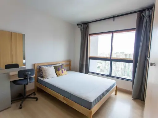 For sale, for rent, Supalai Loft, Talat Phlu Station, studio room, 27th floor, high view, complete furniture and appliances, don't miss out. images