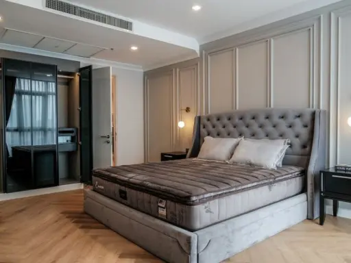For rent! Nusasiri Grand Condo, 18th floor, Building B, big room, newly renovated, ready to move in, don't miss it!!