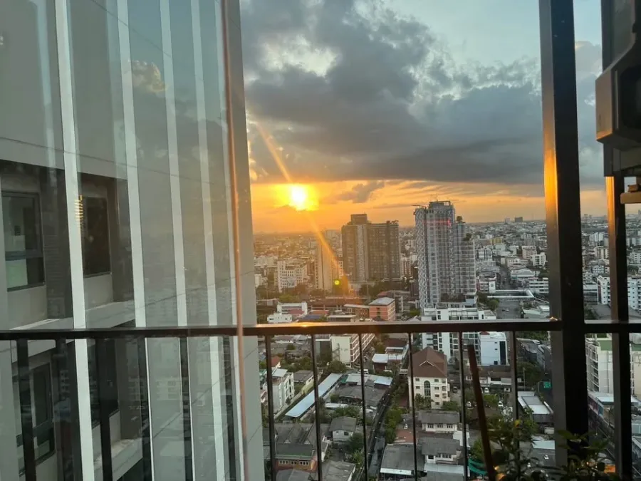 Condo for rent, Ideo Ratchada-Sutthisan, fully furnished, ready to move in Central complete, don't miss it.