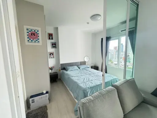 For Rent Chapter One Eco Ratchada-Huai Khwang 1 bedroom ชั้น 9 สูงกำลังดี ราคากำลังโดน มาจองเลยจ้า อย่ารอช้า images