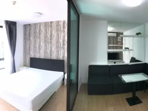 ให้เช่า I condo Salaya 2 ห้องกั้นแยกชัดเจน แบ่งโซนลงตัว เฟอร ์เครื่องใช้ไฟฟ้าครบ รีบมาจองได้แล้ววันนี้ images