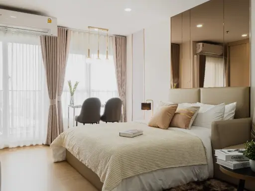 For rent Supalai veranda Ramkhamhaeng, nice decorated room, warm tones, reasonable price, hurry and reserve. images