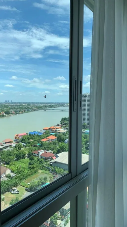 ให้เช่า Condo ลุมพินี วิลล์ พิบูลสงคราม-ริเวอร์วิว ห้องหัวมุมส่วนตัว เห็นวิวแม่น้ำเต็มๆตา ไม่ควรพลาด