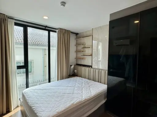 For rent: The Origin Ratchada-Ladprao, corner room, 2nd floor, 1 bedroom plus, plenty of usable space. Hurry and reserve now, don't delay.