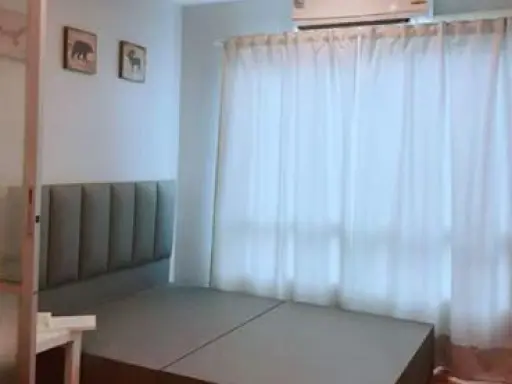For rent, V Condo Ladkrabang, 1 bedroom, 1 bath, beautiful room, fully furnished, ready to move in.