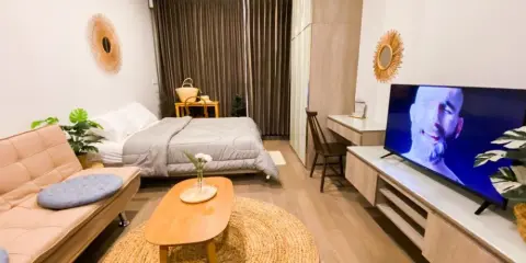 ขาย คอนโด พาร์ค ออริจิ้น พญาไท ห้องสตูดิโอ ตกแต่งสวยสไตล์มูจิ ดีแบบนี้จะพลาดได้ไง จองด่วนๆ จร้า