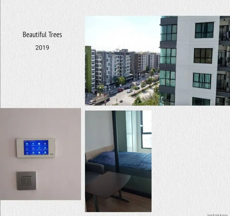 Condo for rent, Episod Saphan Mai, beautiful room, good view, good price, don't wait, hurry and book now.