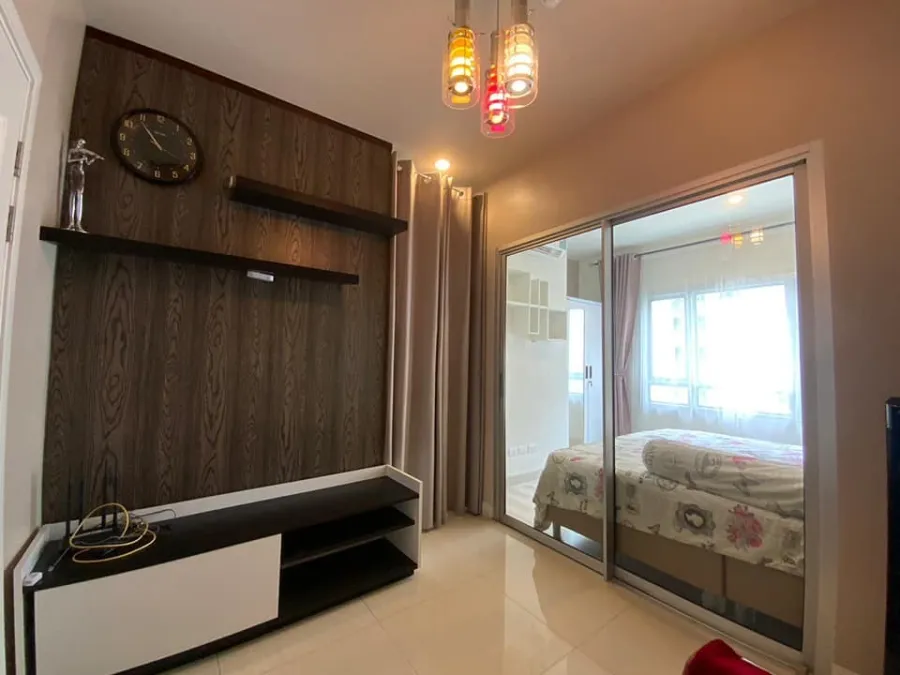 Condo for rent: Manor Sanambinnam, room ready to move in, fully furnished, electrical appliances. Hurry and move to reserve quickly.