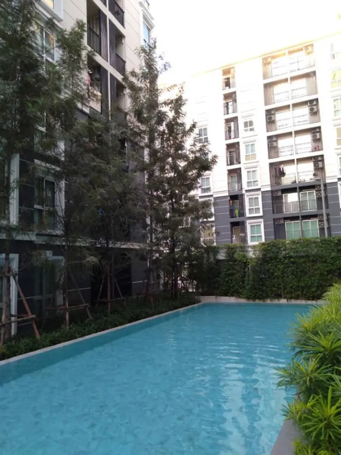 Condo for rent, Plum Chaengwattana, 1 bedroom, 1 bathroom, size 23 sqm., Phase 3, Building A, 3rd floor, at a special price, don't miss it.