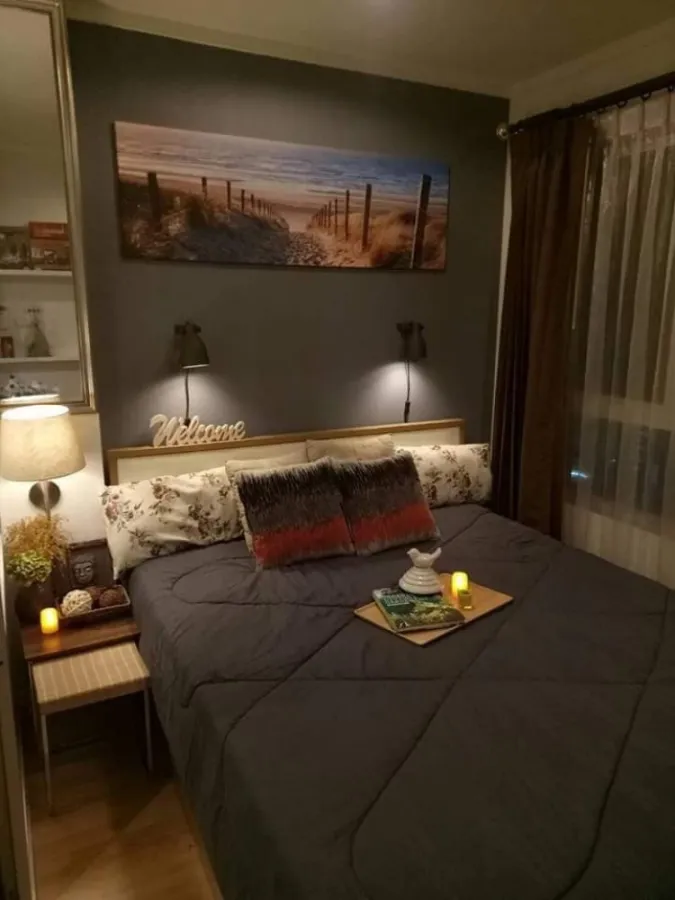 Condo for rent, Lumpini Ville Sukhumvit 109 - Bearing, fully furnished + electrical appliances, good price, ready to move in. Don't miss it.