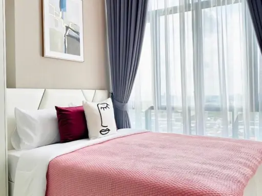 Condo for rent, Metro Sky Prachachuen, white tone room, comfortable, affordable price. Hurry and move in and reserve now.