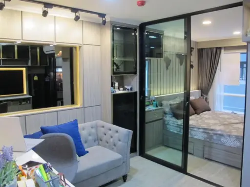 Condo for rent: Regent Home Sukhumvit 97/1, size 28 sqm., 2nd floor, pool view, with washing machine Move it, don't hesitate.