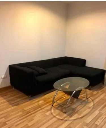 Condo for rent, ready to move in, Regent Home 12, Lat Phrao 41, fully furnished, room not hot, don't miss it.