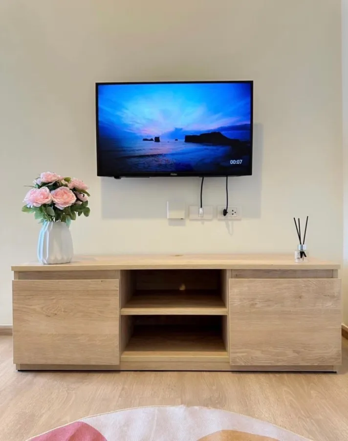 For rent Chewathai Kaset Nawamin, 8th floor, beautiful room, fully furnished, just carry your bags and move in immediately. Book now, don't miss it.