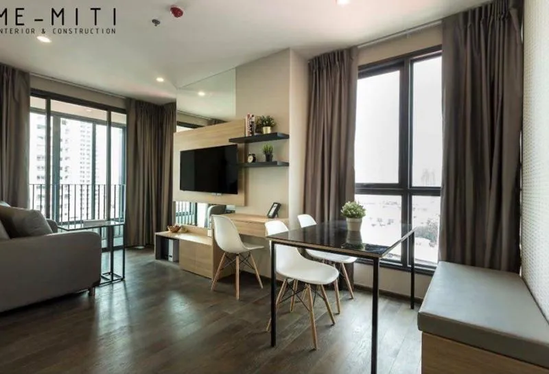 For rent**Ideo Q Siam-Ratchathewi 2Bedroom เตียงใหญ่มาก เฟอร์บิ้วอิน คุ้มกว่านี้ไม่มีแล้วว