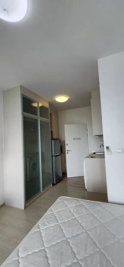 Chapter One Eco Ratchada-Huai Khwang Condo for rent, Studio room, beautiful decoration, fully furnished, hurry up to rent