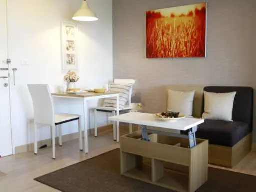 For rent, The Niche ID Rama 2, 6th floor, Building A, fully furnished, clean, friendly price, don't miss it!