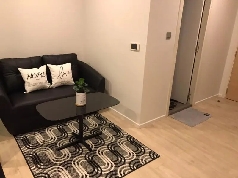 ห้องสวยเวอร์ เฟอร์ครบ จัดเต็ม ช้าอดหมดฟินนะจ๊ะ ให้เช่า kave Condo คอนโดฝั่งตรงข้าม ม.กรุงเทพ