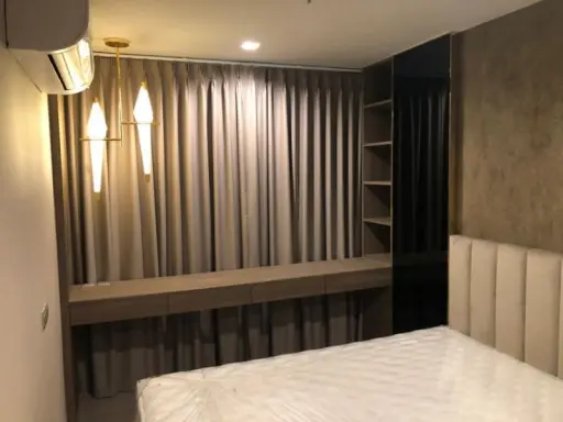 Condo for rent, Life Ladprao, Building B, 31st floor, affordable price, beautiful decorated room, complete here, don't miss it. images