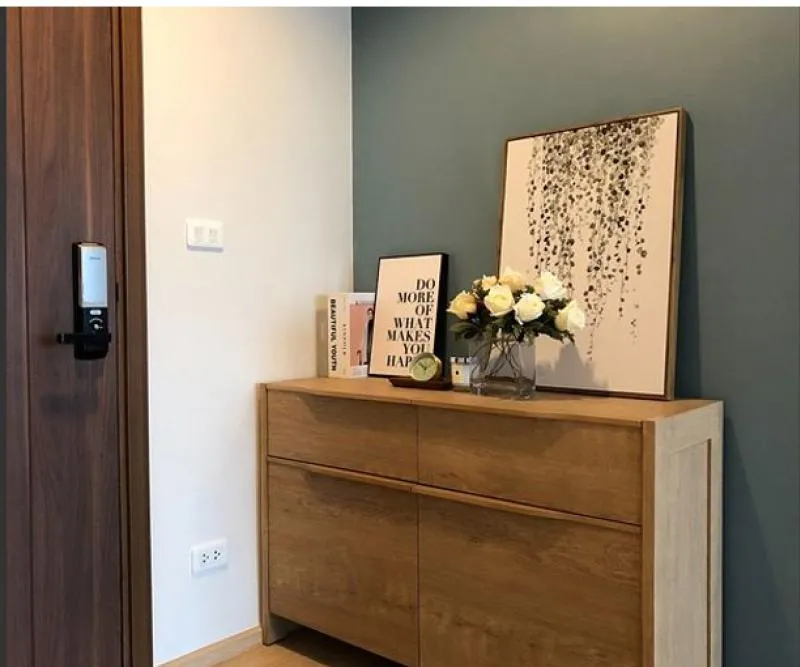 For rent, The Base Chaengwattana, spacious room, fully furnished, ready to move in, rent now!!