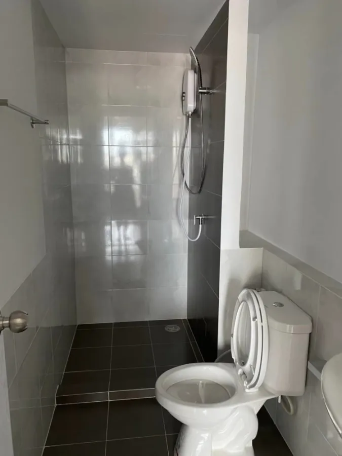 For rent THE KITH LITE Bangkadi-Tiwanon The room is decorated in modern style, very pleasant, very cheap price, move now.