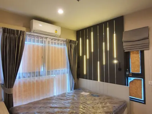 Condo for rent, The Privacy Rama 9, beautiful room, ready to move in, hurry!