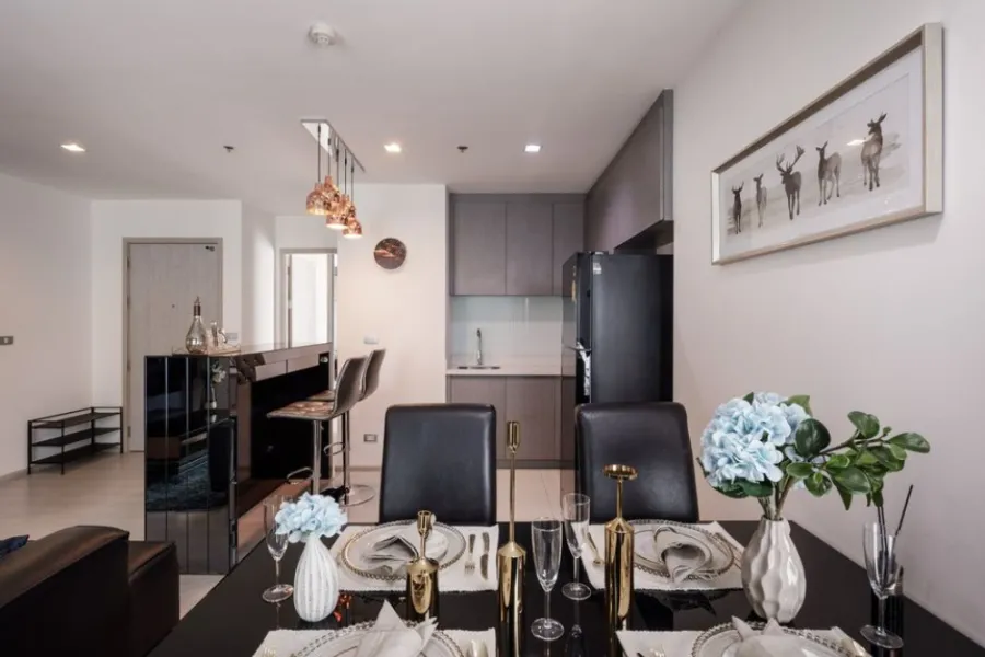 Sale/rent!! Condo Rhythm Sukhumvit 36-38, luxuriously decorated, very pleasant, good location, convenient transportation, do not miss it!!