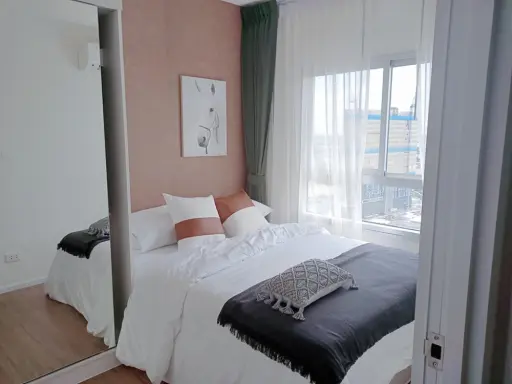 Quick sale!! Condo Notting Hill Sukhumvit-Praksa, 33rd floor, Chao Phraya River view, good location like this, hurry and book now!!