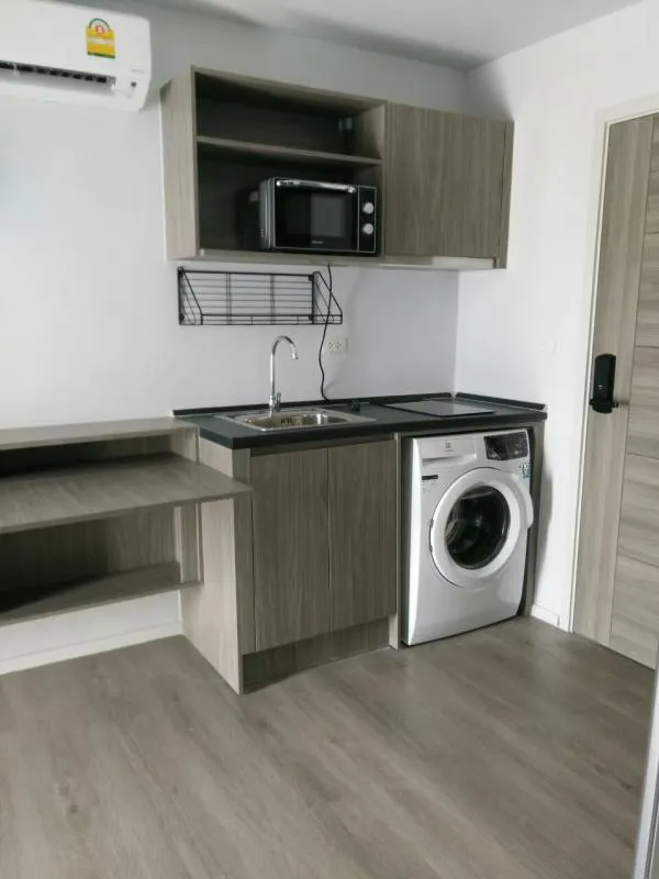 Condo for rent, Notting Hill, Sukhumvit 105, beautiful room, fully furnished There is a washing machine near BTS. Book now !!