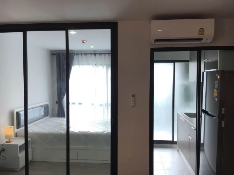 For rent, REACH Phahonyothin 52, 2nd floor, built-in furniture with new electrical appliances, lift the room, book now, don't be slow