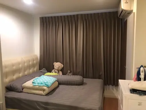 For sale: Lumpini Ville Phatthanakan-New Phetchaburi Road, 2nd floor, fully furnished, nice to live in. If interested, hurry up and buy, don't miss it