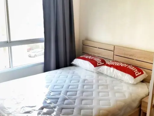 For sale Lumpini Ville On Nut-Phatthanakan, nice room, Building A, 4th floor, just drag your bags.