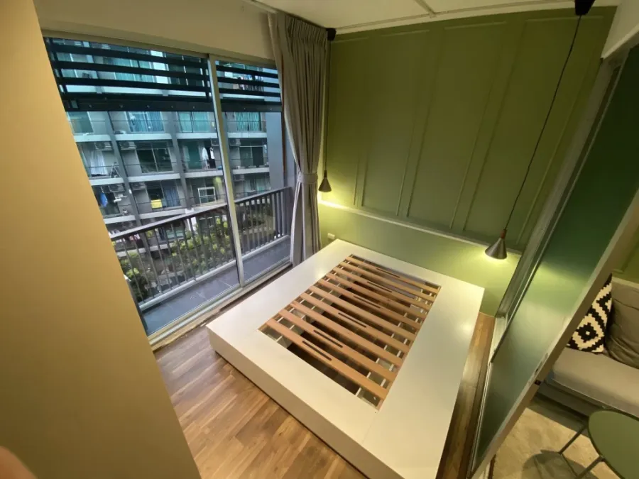 ขายด่วนๆ A space me sukhumvit77 ห้องแต่งพร้อมอยู่ สิ่งอำนวยความสะดวกครบ มาเป็นเจ้าของได้แล้ววันนี้