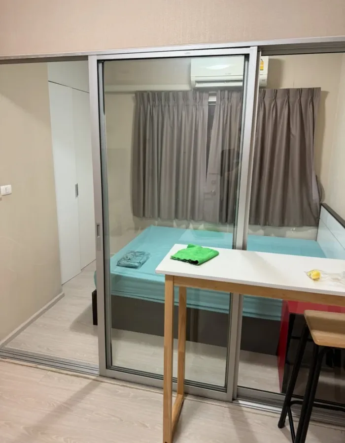 Plum Condo Park Rangsit for rent, 6th floor, outside view, fully furnished, nice to live in, reserve now, don't miss out!