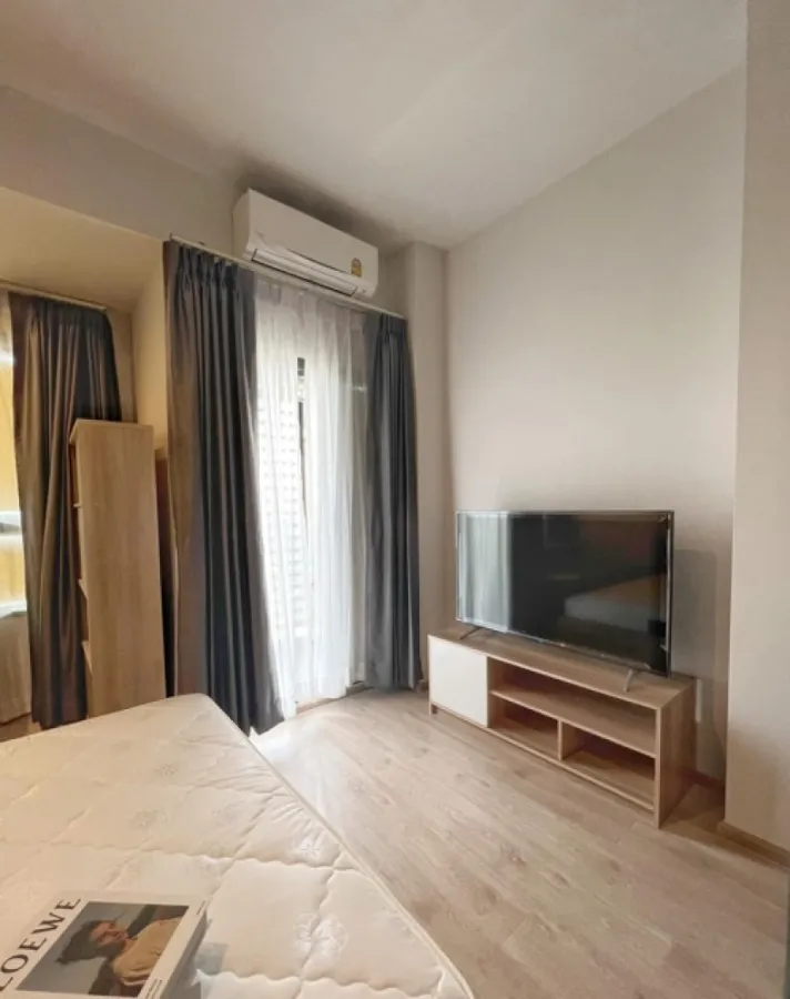 Condo for rent, Ideo Rama9-Asoke, modern style room, soft colors, pleasant price with facilities, book now