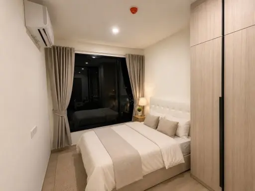 ให้เช่า Origin Place Bangna ห้องตกแต่งสไตล์ Modern Minimal โทนอบอุ่น เฟอร์นิเจอร์ครบ ครัวแยกเป็นสัดส่วน ห้ามพลาด images
