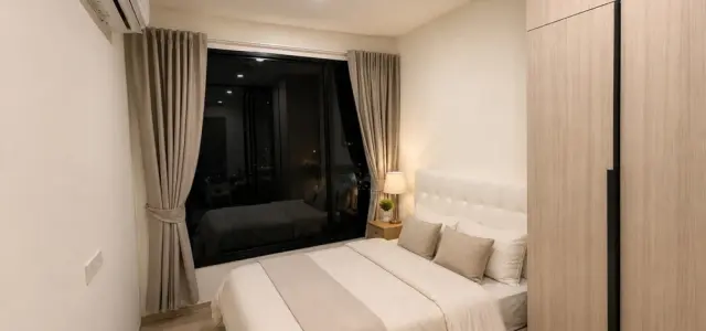 ให้เช่า Origin Place Bangna ห้องตกแต่งสไตล์ Modern Minimal โทนอบอุ่น เฟอร์นิเจอร์ครบ ครัวแยกเป็นสัดส่วน ห้ามพลาด images
