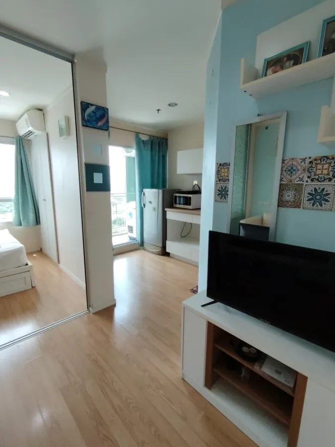 For rent Lumpini Ville Prachachuen - Phongphet 2 rooms ready to move in, high floor, fully furnished, affordable price. Good like this, if you don't b