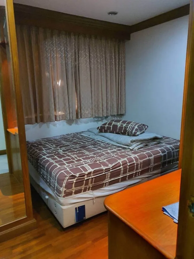 Condo for sale, Witthayu Complex, 18th floor, spacious room. Fully decorated. If interested, buy now. Lots of free gifts. Hurry.