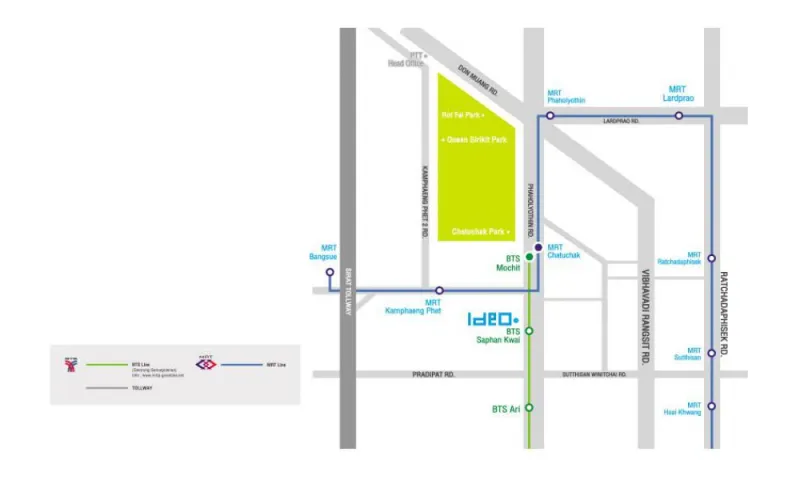 ขายด่วน!! ราคาดีที่สุดในตึก Ideo พหล-จตุจักร 2 Bedroom 2 Bathroom 63ตรม. ฟรีทุกค่าใช้จ่าย