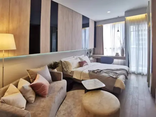 ให้เช่า Park Origin Phayathai ชั้น 12 ห้อง STUDIO ตกแต่งสวย สไตล์ Modern LUXURY ดีแบบนี้ ย้ายด่วนๆ images