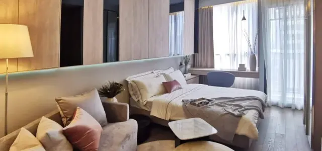ให้เช่า Park Origin Phayathai ชั้น 12 ห้อง STUDIO ตกแต่งสวย สไตล์ Modern LUXURY ดีแบบนี้ ย้ายด่วนๆ images