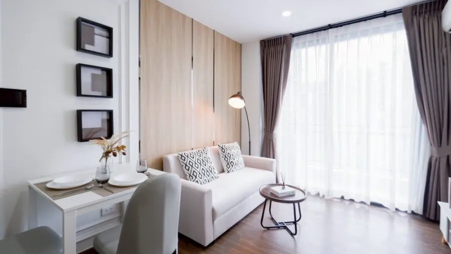Condo Artisan Ratchada, high floor, ready to move in, furnished, just bring your bag!!!