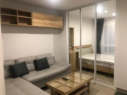 Condo Regent Home Sukhumvit 97/1 for rent, beautiful room, lots of furniture There is a washing machine, good location, easy to travel, close to BTS.