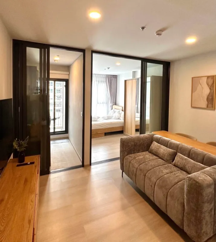 ให้เช่า Aspire Onnut Station ห้องแต่งสไตล์ Cozy Modern เฟอร์ เครื่องใช้ไฟฟ้าครบ หิ้วกระเป๋าเข้าอยู่ได้ทันที