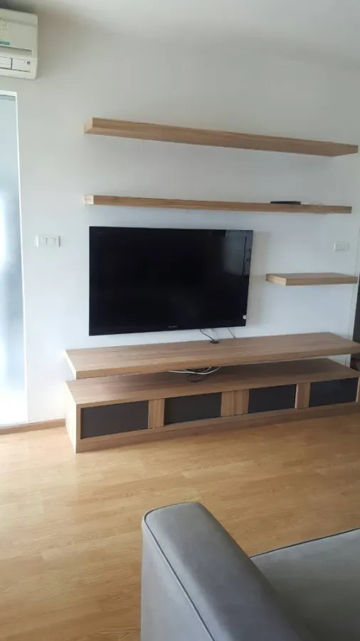 Condo for rent, U Delight @ On Nut Station, high floor, beautiful view, fully furnished, good location, near BTS