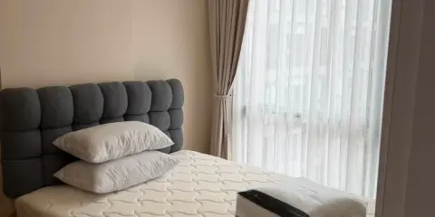 ให้เช่า Beat Sukhumvit แบบ 1 Bedroom Plus หิ้วกระเป๋าเข้าอยู่ได้เลย (วิวสวย วิวสระ)