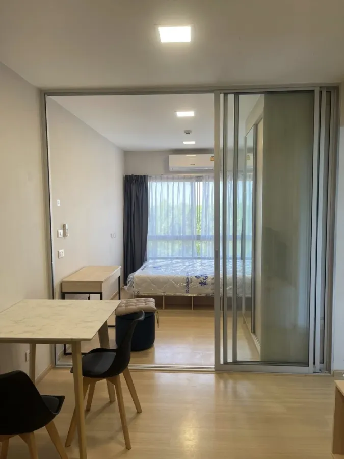 Plum Condo Rangsit Alive 1 for rent, 5th floor, unobstructed view, fully furnished. Book now! Don't miss out!