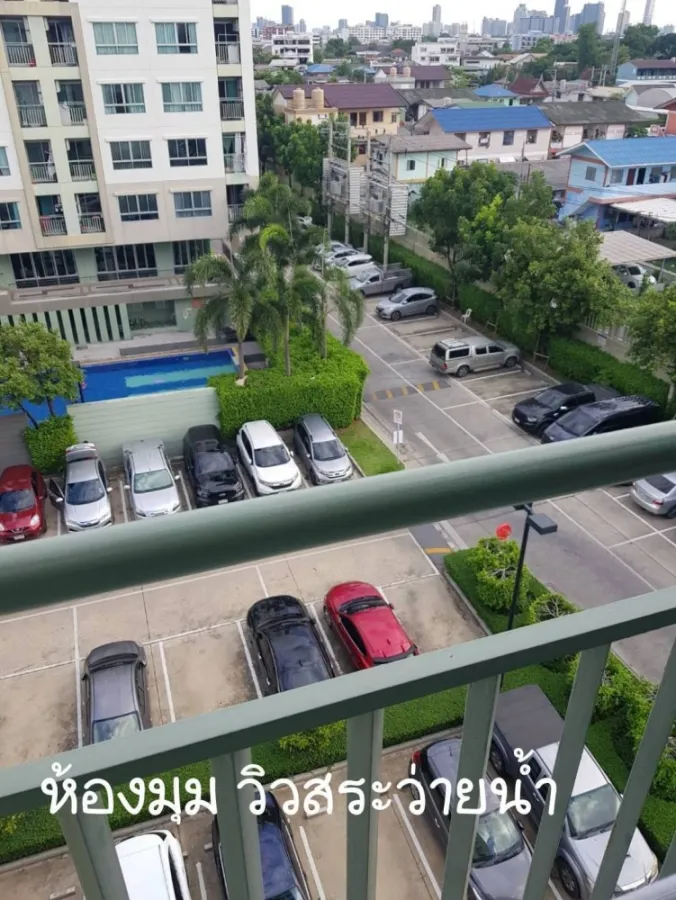 Condo for rent, Lumpini Ville Phatthanakan-Phetchaburi New Road, separated rooms, fully furnished here, hurry and reserve now.